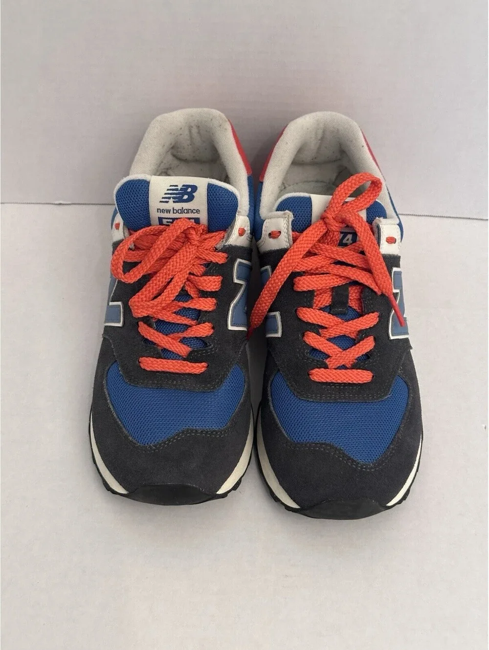 New Balance 574 Phantom Blue Blast Red Men’s 8 Women 9.5 U574RBA 2024